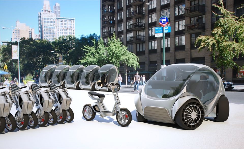 Not just RoboScooters Mobility-on-Demand Station: CityCars and RoboScooters 35
